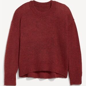 Old Navy Cozy Pullover Sweater Flame Scarlett Women’s - Size Medium